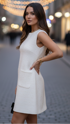 Luna | Mini Dress With Buckle – Lumina