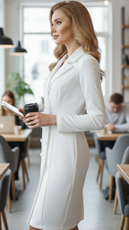 Isabelle | Tailored Blazer Midi Dress - Lumina