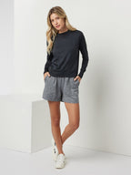 Velou Long Sleeve Crew Tee