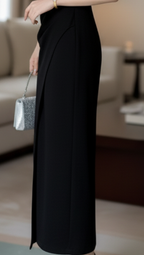 Isla | Halter Neck Midi Dress - Lumina