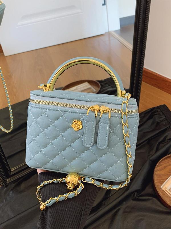 Alice | Trendy Quilted Crossbody Bag with Adjustable Strap - Lumina