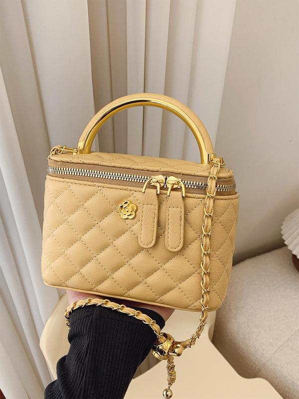 Alice | Trendy Quilted Crossbody Bag with Adjustable Strap - Lumina