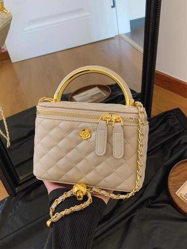 Alice | Trendy Quilted Crossbody Bag with Adjustable Strap - Lumina