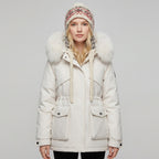 Chloe | Stylish Utility Parka Jacket with Faux-Fur Collar - Lumina
