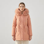 Daisy | Cozy Faux-Fur Lined Parka Coat with Adjustable Fit - Lumina