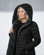 Grace | Elegant Fleece-Lined Puffer Jacket with Flattering Fit - Lumina