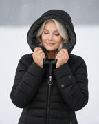 Grace | Elegant Fleece-Lined Puffer Jacket with Flattering Fit - Lumina