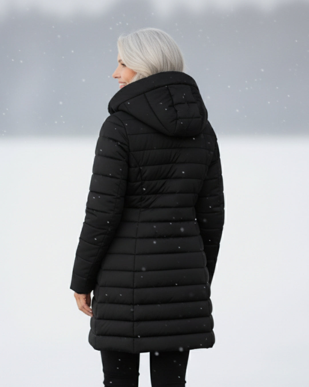 Grace | Elegant Fleece-Lined Puffer Jacket with Flattering Fit - Lumina