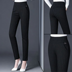 Isabella | Sleek High Waist Black Leggings with Faux Pocket - Lumina