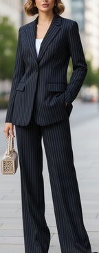 Isabelle | Double-Breasted Suit Set - Lumina