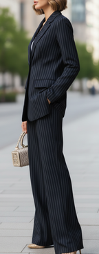 Isabelle | Double-Breasted Suit Set - Lumina