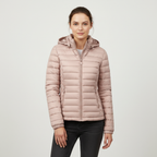 Isla | Lightweight Quilted Hooded Puffer Jacket with Fleece Lining - Lumina