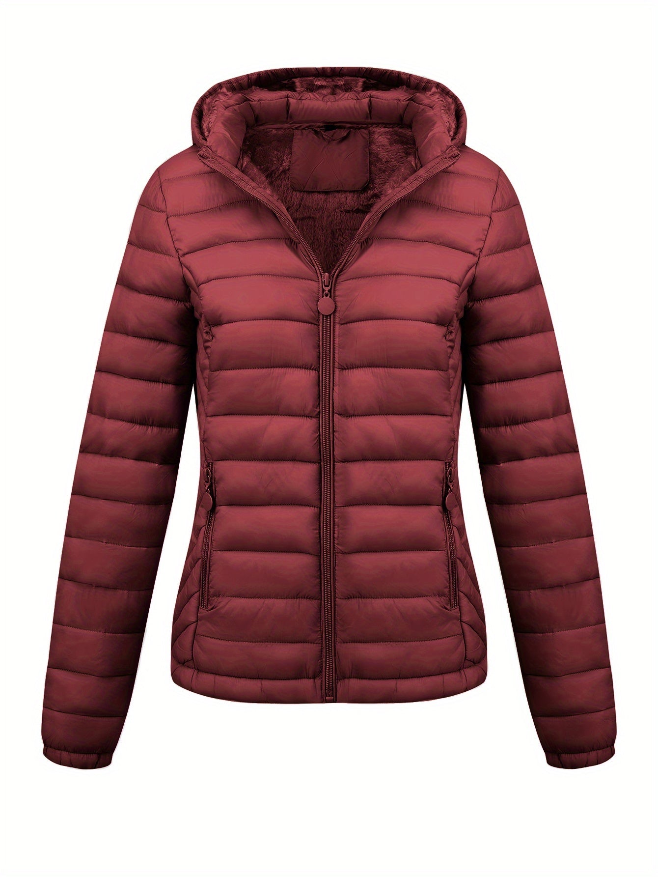 Isla | Lightweight Quilted Hooded Puffer Jacket with Fleece Lining - Lumina