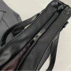 Lunelle | Spacious Black Handbag with Versatile Strap - Lumina