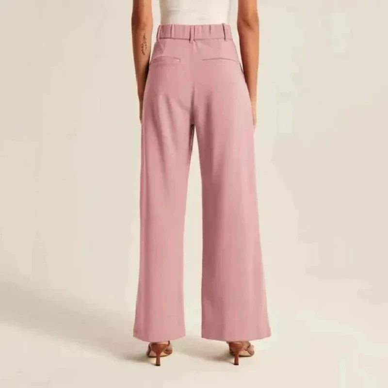 Marieke | Chic High-Waisted Wide-Leg Trousers - Lumina