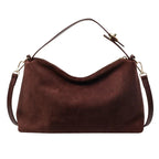 Marielle | Textured Minimalist Shoulder Bag with Curved Shape - Lumina