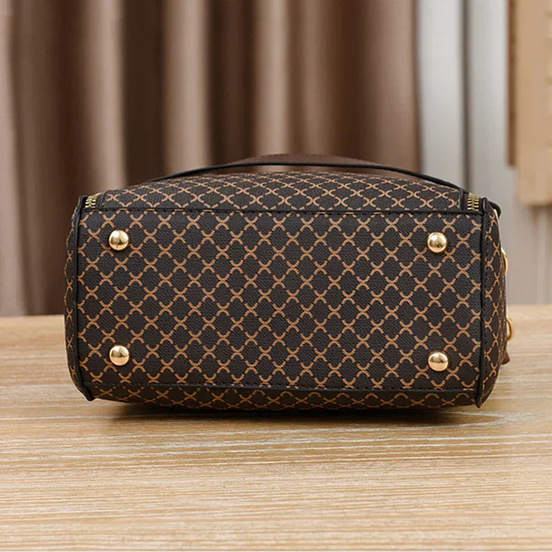 Marjorie | Elegant Quilted Charm Bag with Adjustable Strap - Lumina