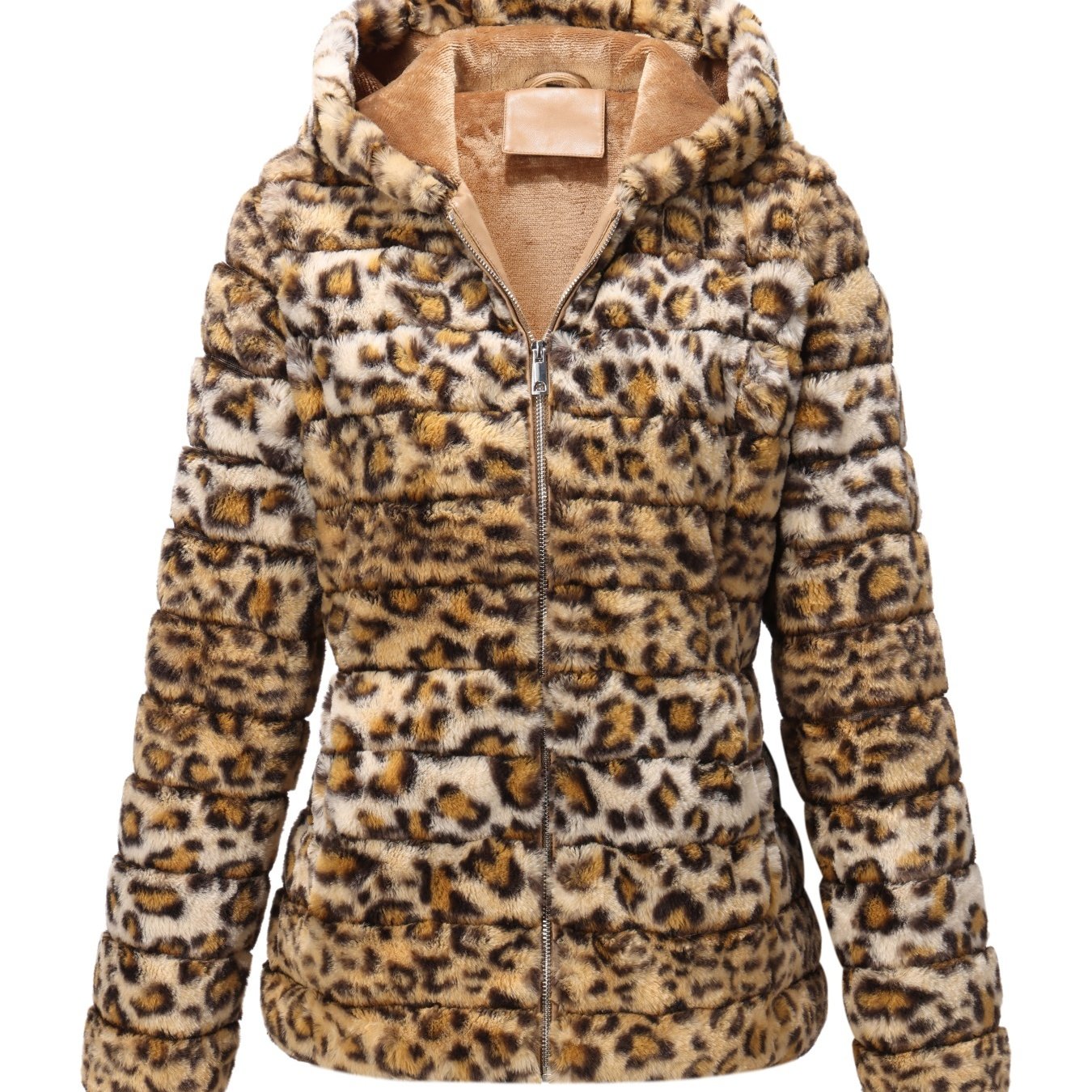 Poppy | Cozy Plush Teddy Jacket with Zip Closure - Lumina