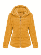 Poppy | Cozy Plush Teddy Jacket with Zip Closure - Lumina