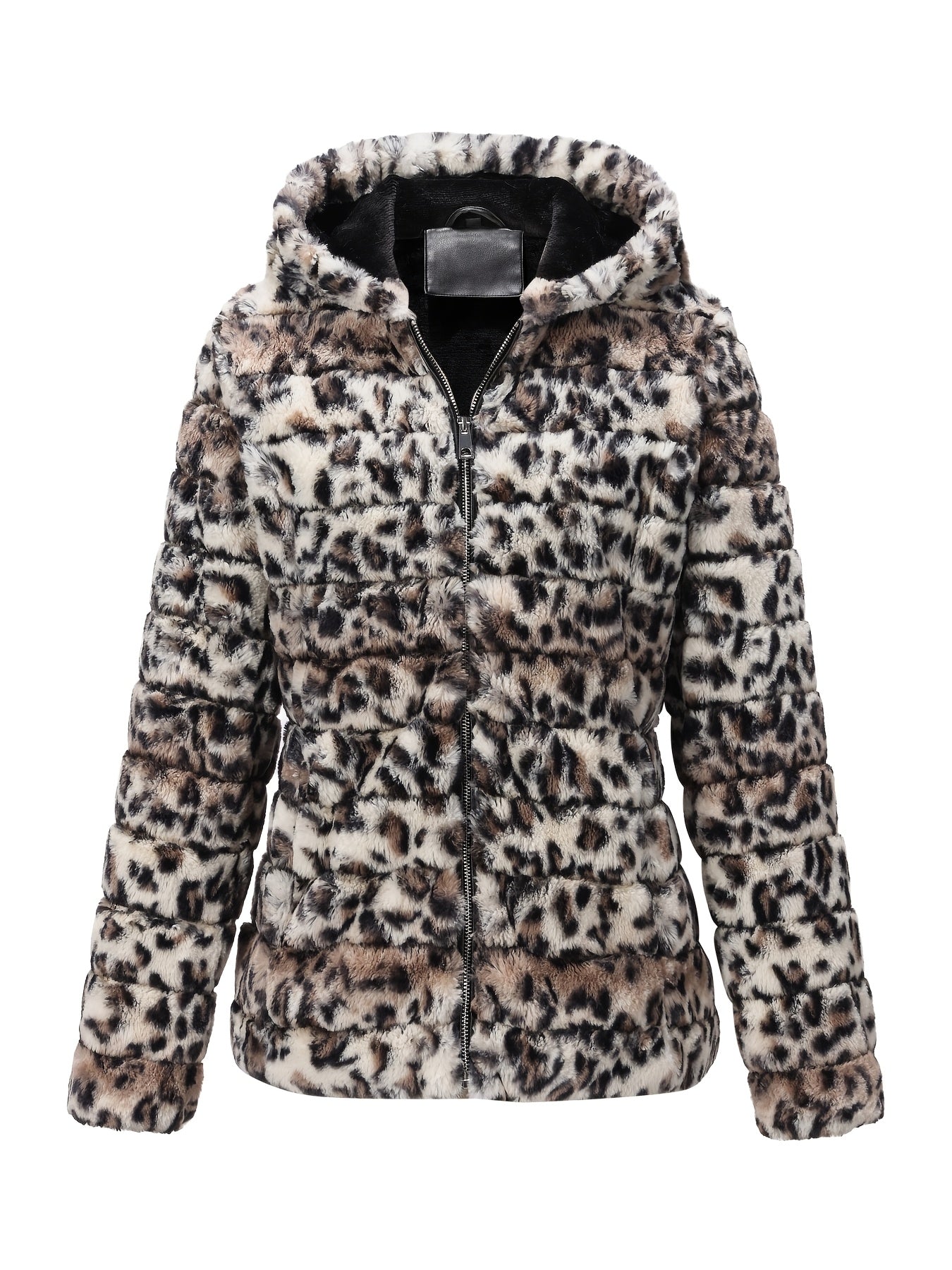 Poppy | Cozy Plush Teddy Jacket with Zip Closure - Lumina