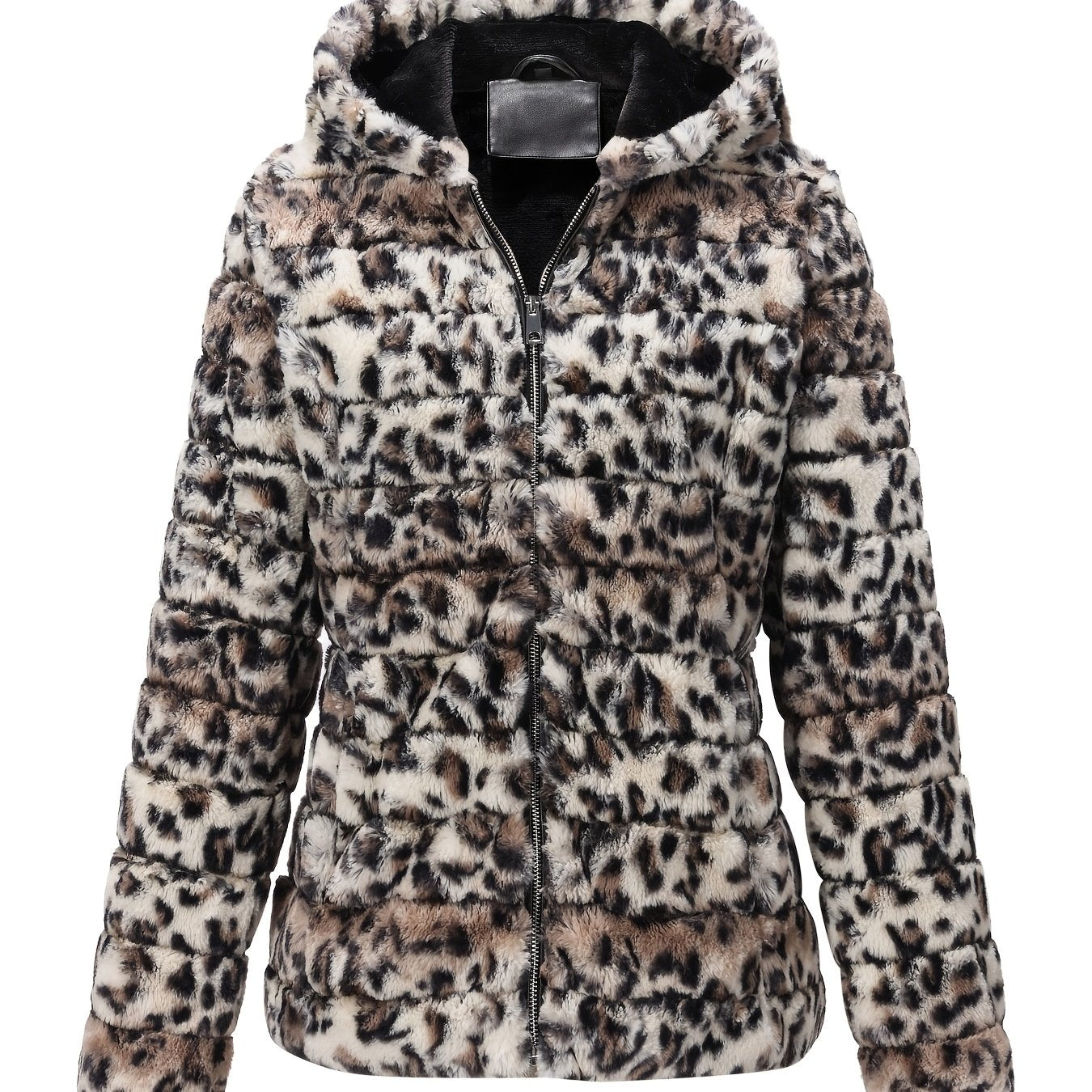 Poppy | Cozy Plush Teddy Jacket with Zip Closure - Lumina
