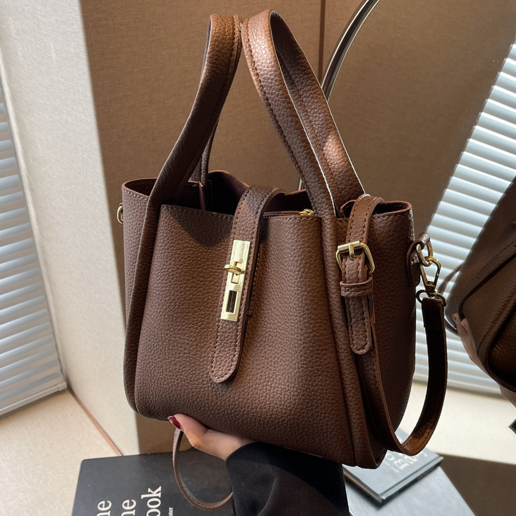 Serena | Chic Retro Crossbody Handbag with Versatile Design - Lumina