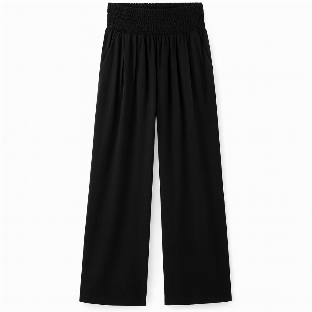 Victoria | Chic Lightweight Wide-Leg Trousers for Effortless Summer Style - Lumina