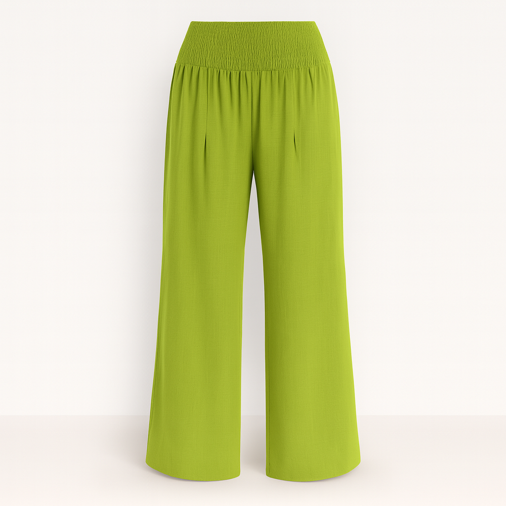 Victoria | Chic Lightweight Wide-Leg Trousers for Effortless Summer Style - Lumina