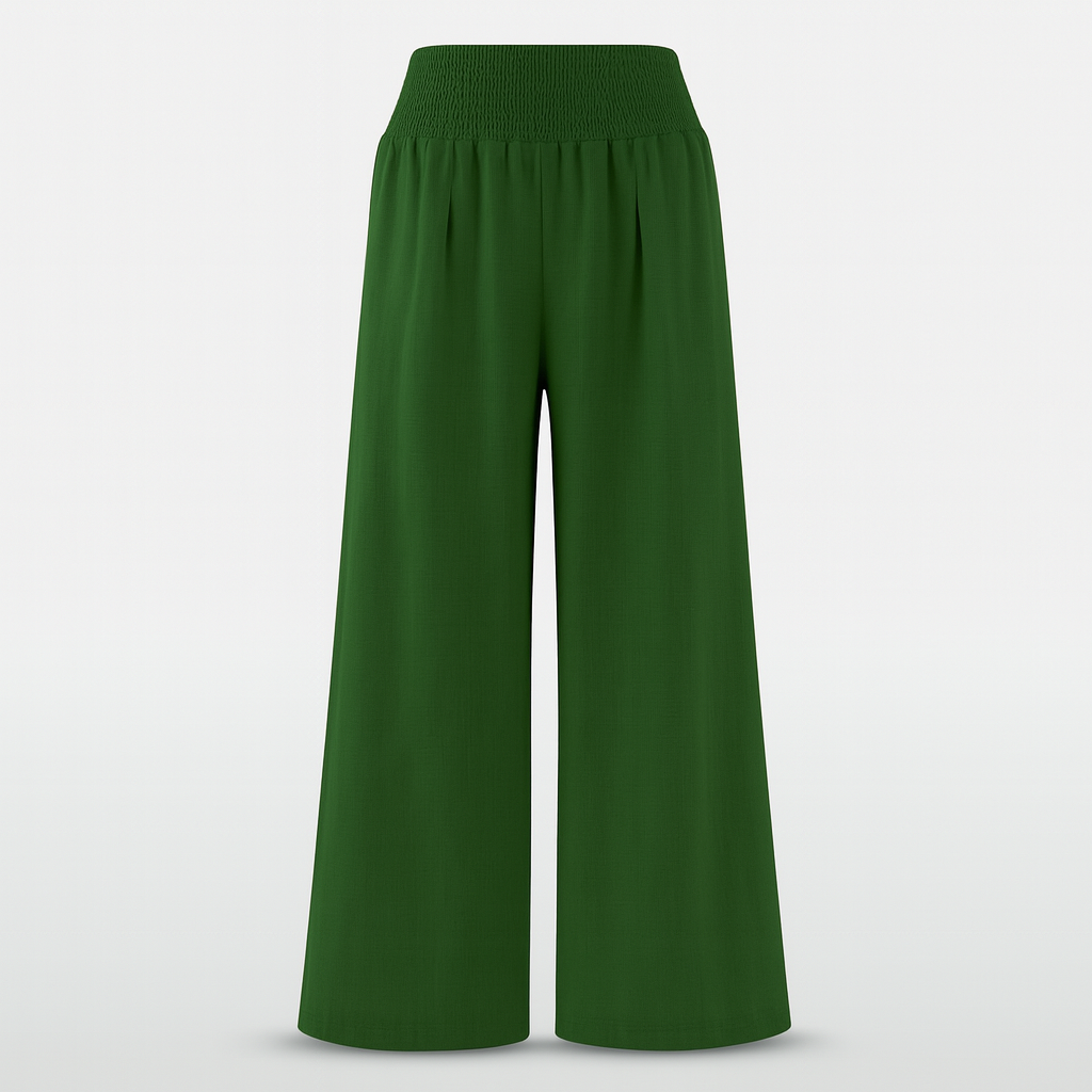 Victoria | Chic Lightweight Wide-Leg Trousers for Effortless Summer Style - Lumina