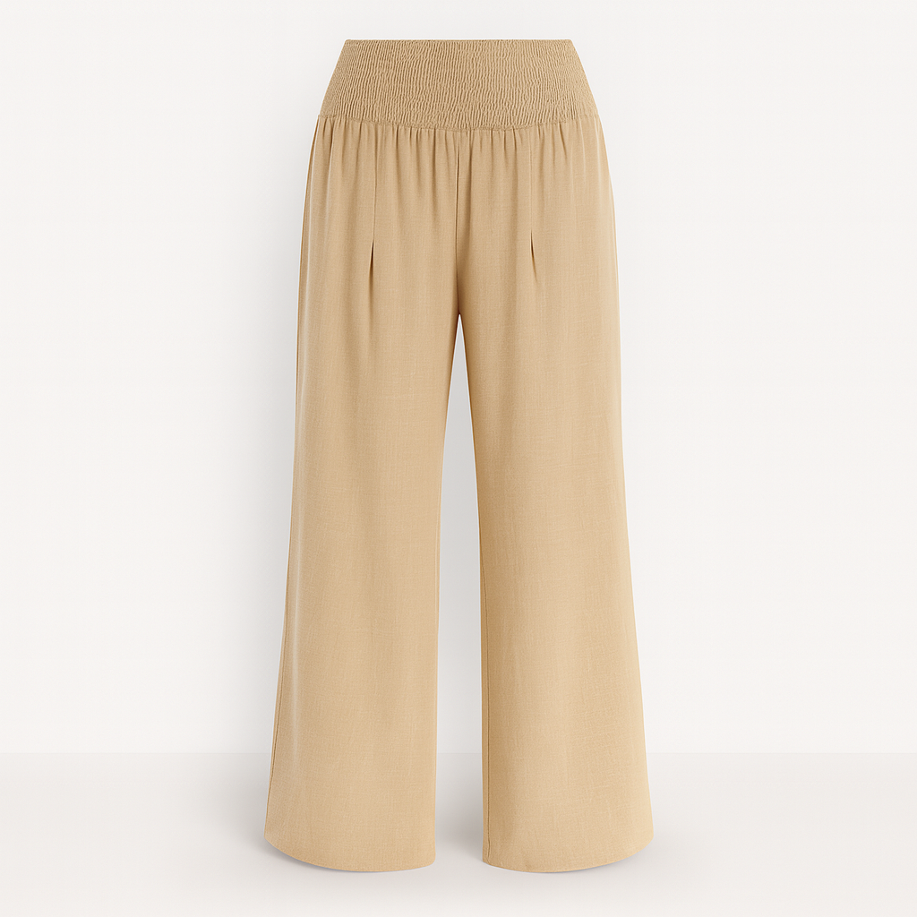 Victoria | Chic Lightweight Wide-Leg Trousers for Effortless Summer Style - Lumina