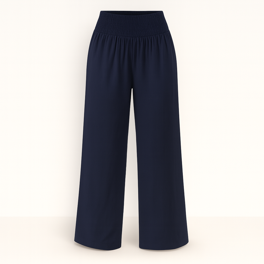 Victoria | Chic Lightweight Wide-Leg Trousers for Effortless Summer Style - Lumina