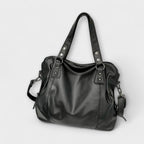 Victoria | Chic Structured Hobo Shoulder Bag with Dual Straps - Lumina