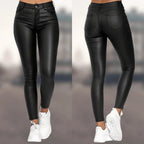 Victoria | Elegant Black Trousers with Comfortable Fit - Lumina