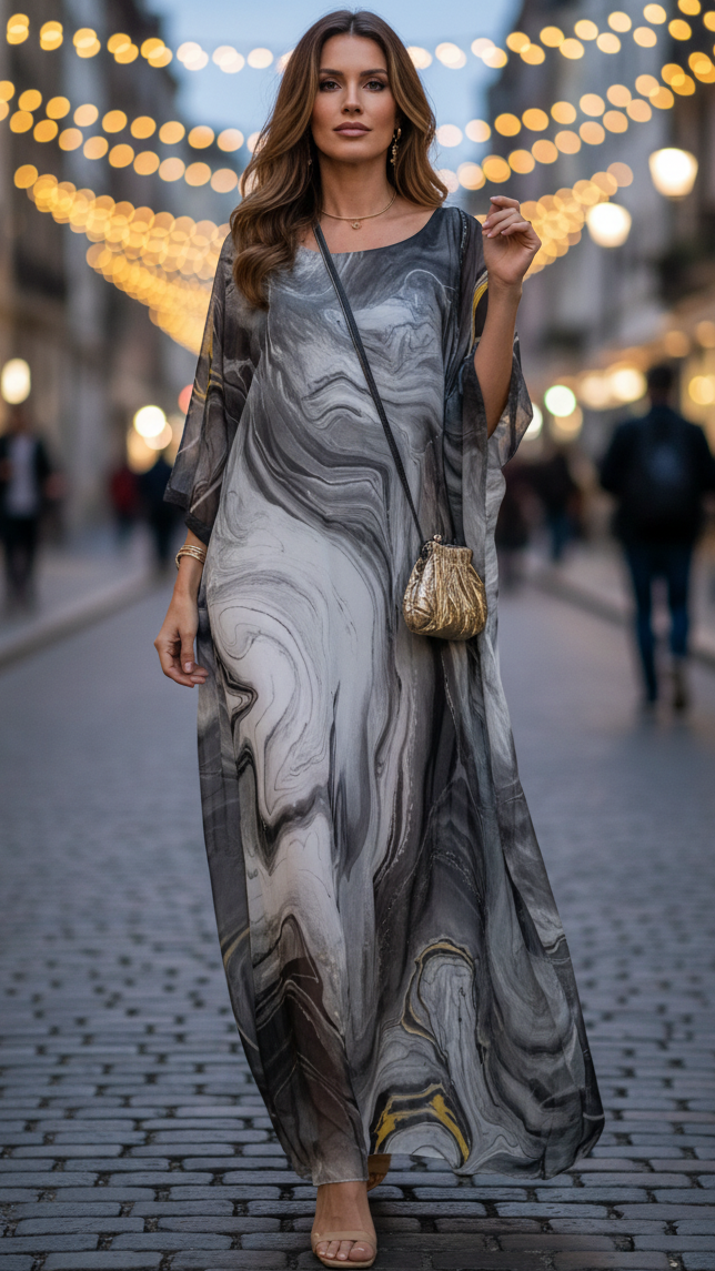 Laura - Charming Chiffon Dress