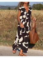 Alvina™ - Relaxed Abstract Dress