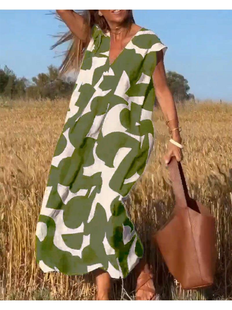 Alvina™ - Relaxed Abstract Dress