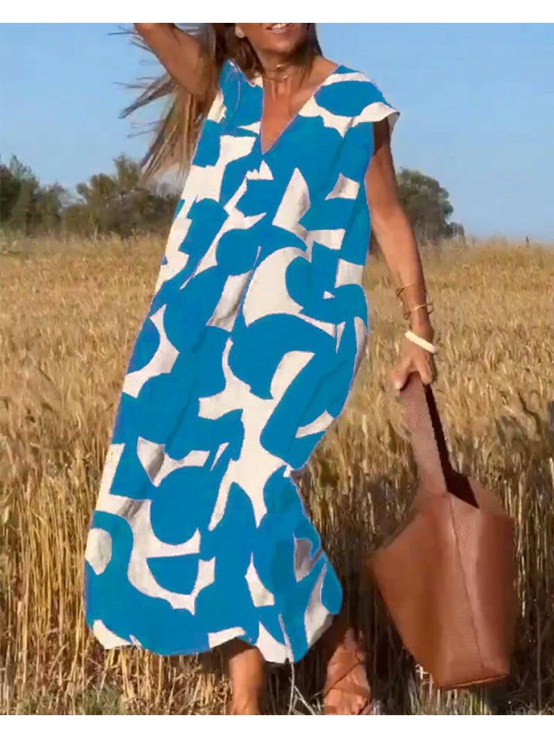 Alvina™ - Relaxed Abstract Dress