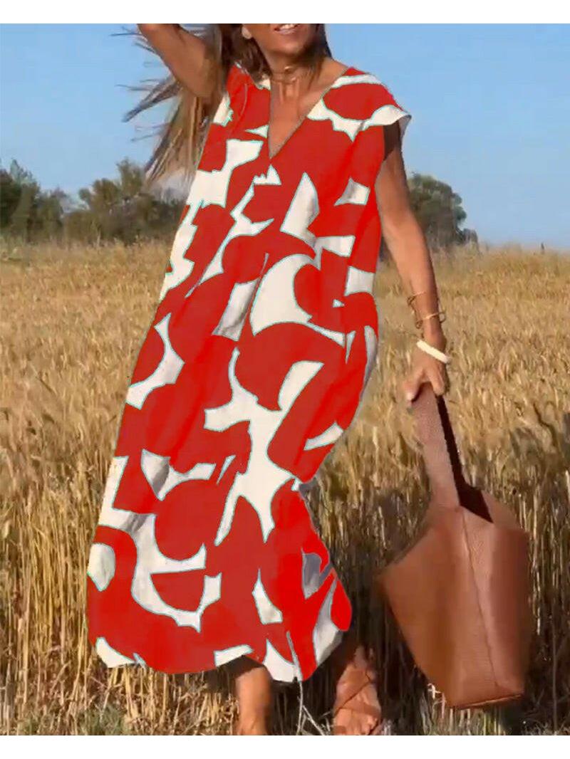 Alvina™ - Relaxed Abstract Dress