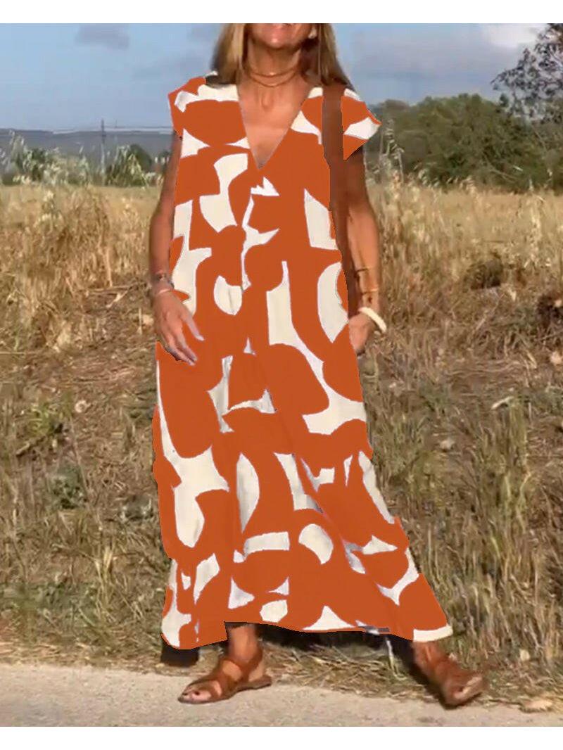 Alvina™ - Relaxed Abstract Dress