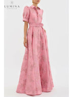 Anabella | Short Puff Sleeves Dress