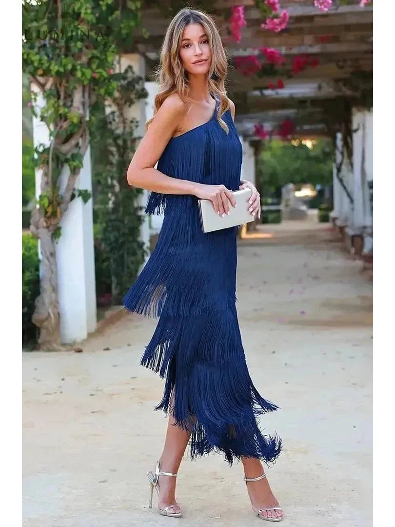 Anne | One-Shoulder Dress