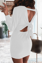 Aria | Knitted Sweater Dress Mini - Lumina