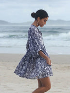 Aurora Flow Boho Floral | Women's Dress - Lumina