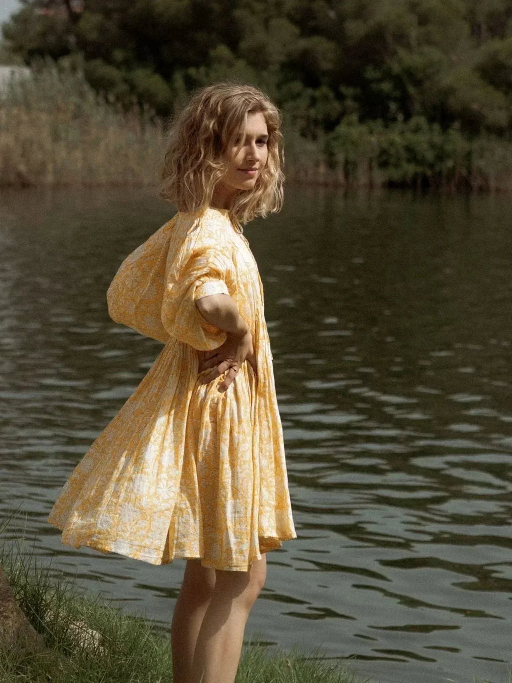 Aurora Flow Boho Floral | Women's Dress - Lumina