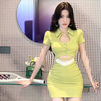 Celestoria | Slim Fit Mini Dress - Lumina