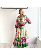 Delphina - Italian Maxi Dress