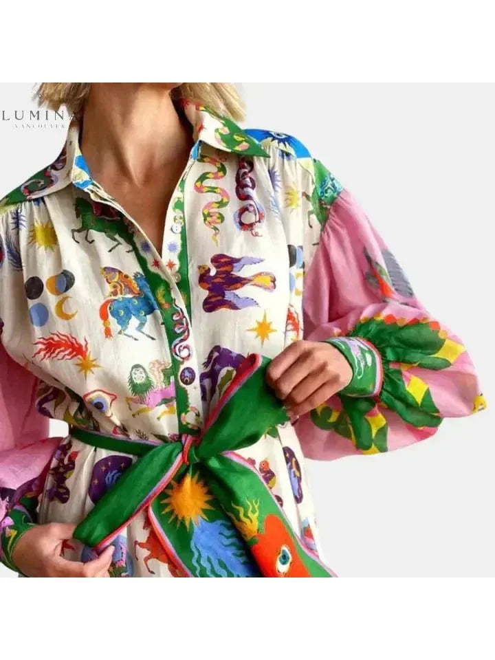 Delphina - Italian Maxi Dress