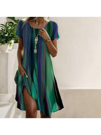 Jamie™ - Casual Boho Gradient Dress