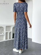 Lucia - The Elegant Floral Knit Dress