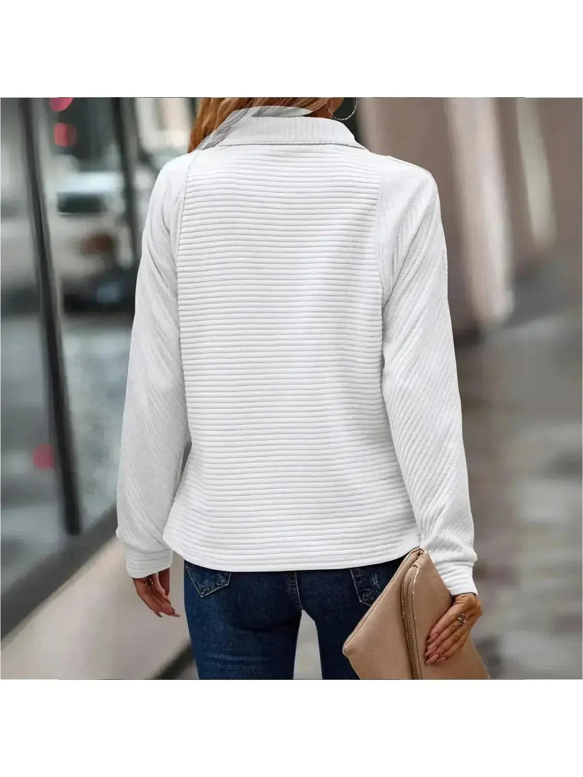 Dylisa - Elegant Zip Sweater
